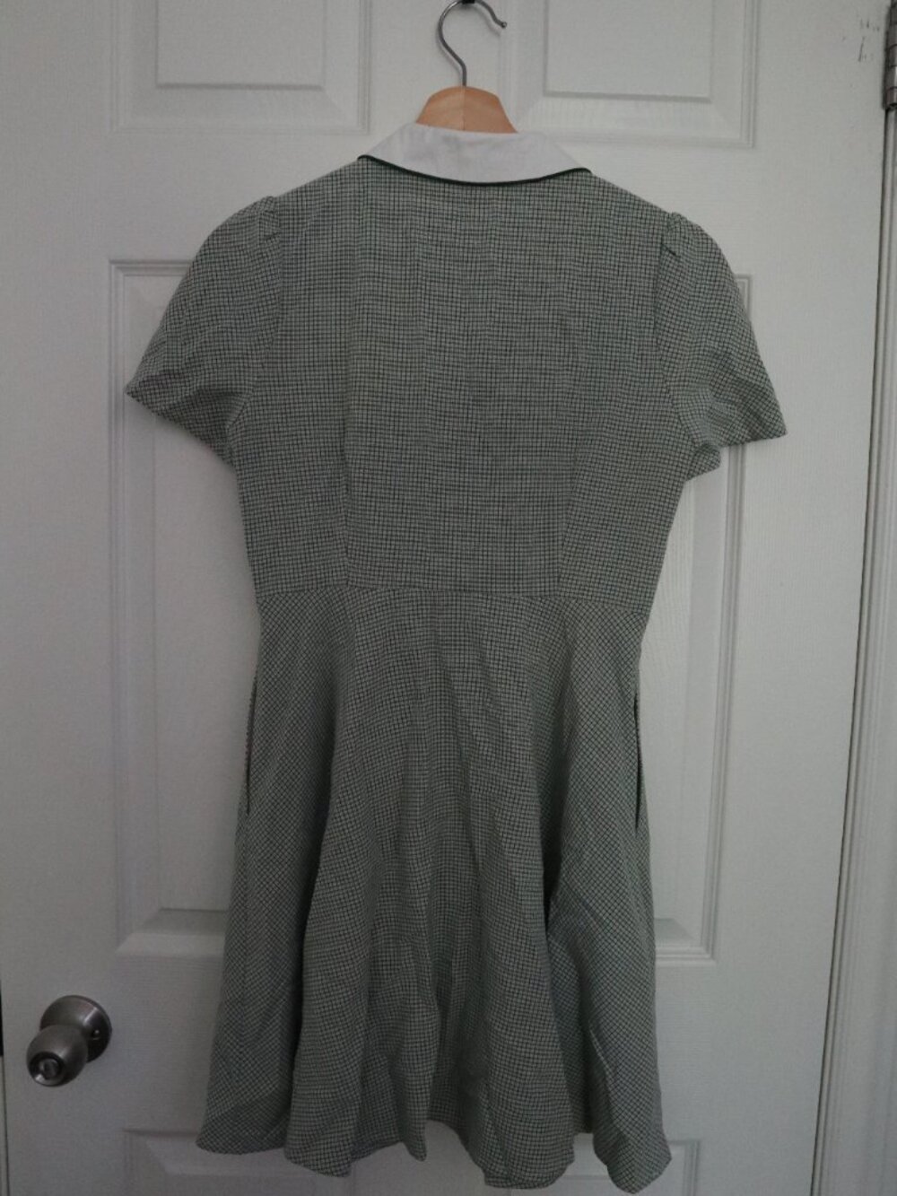 Miss Patina Lucky Bird Kisses Dress Green Size Small UK 8 - Picture 4 of 7